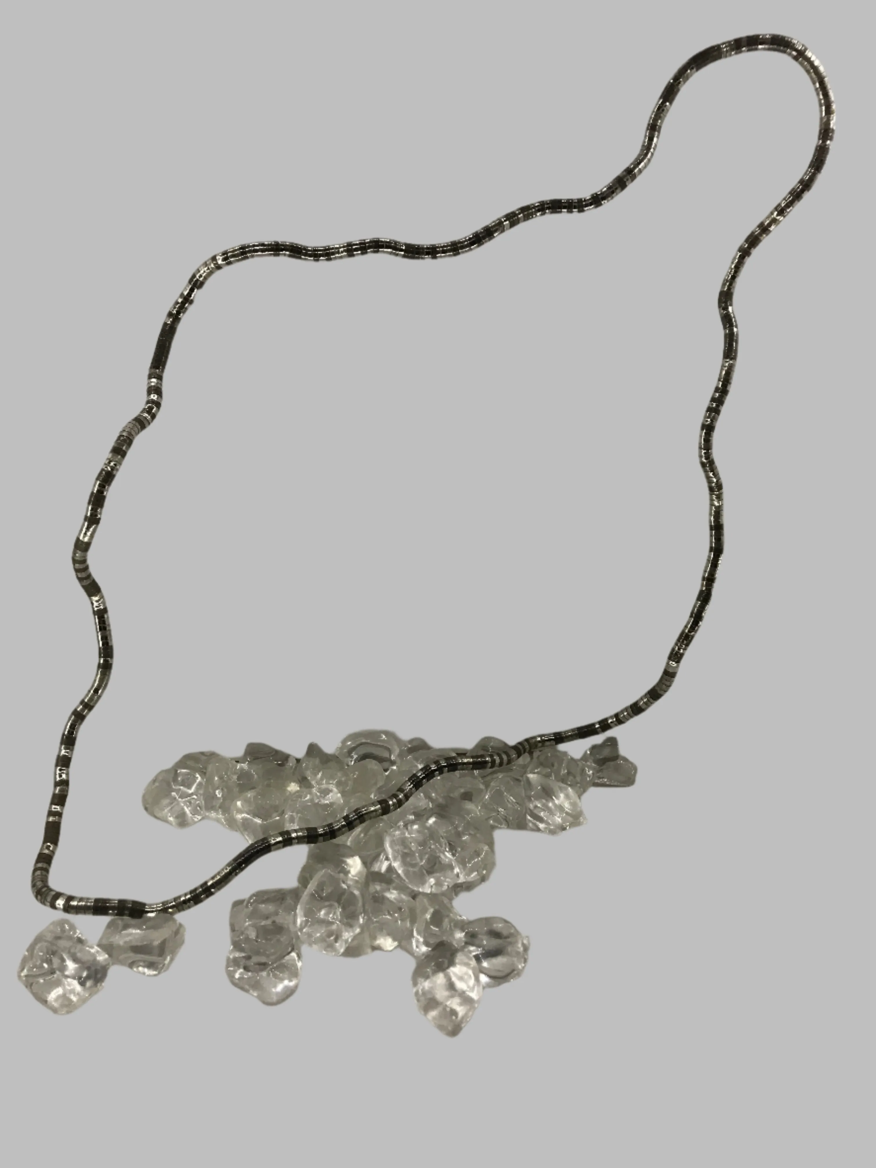 14" Abstract Slinky Changeable Necklace