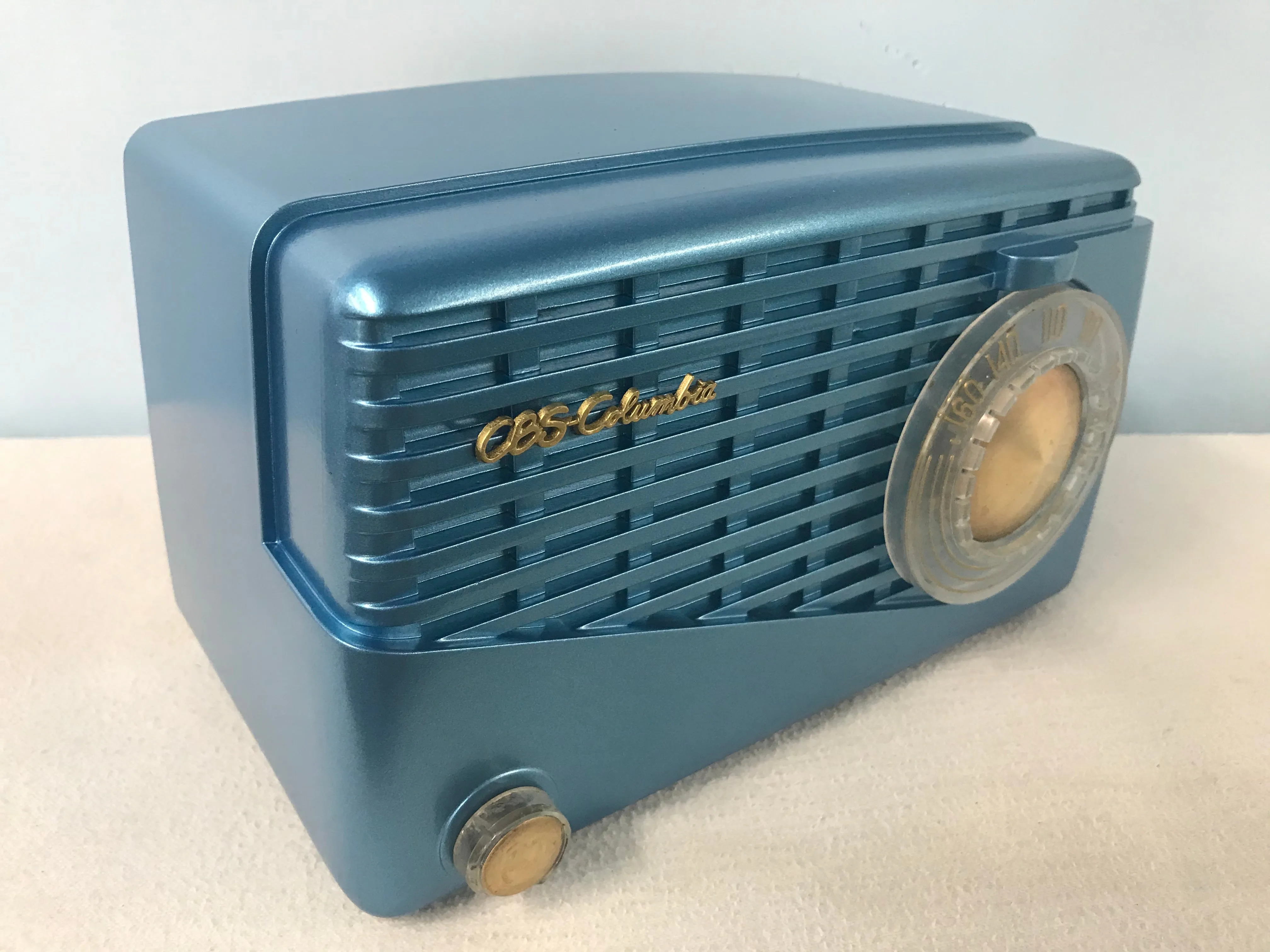 1952 CBS Columbia model 516 Tube Radio With Bluetooth input.