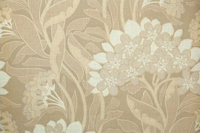 1970s Floral Vintage Wallpaper
