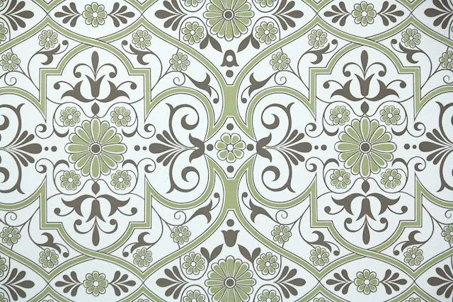 1970s Geometric Vintage Wallpaper