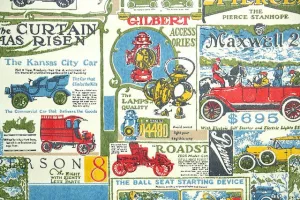 1970s Novelty Vintage Wallpaper