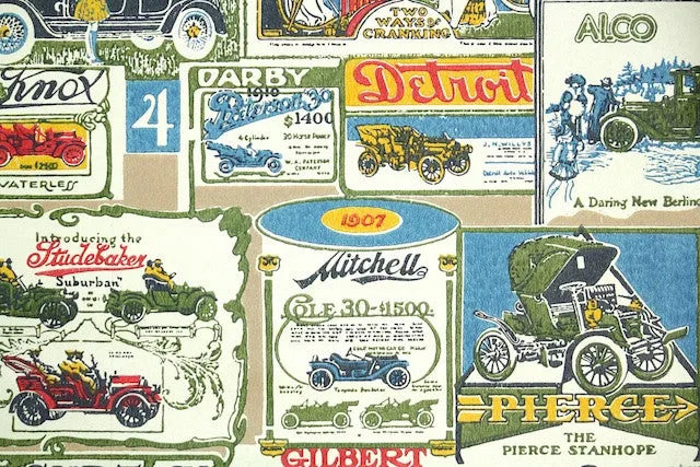 1970s Novelty Vintage Wallpaper