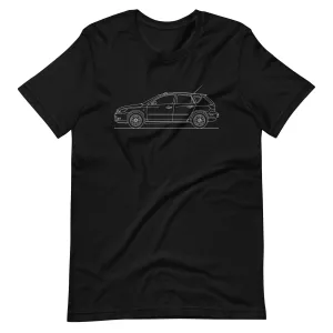 2008 Mazda 3 outline T-shirt