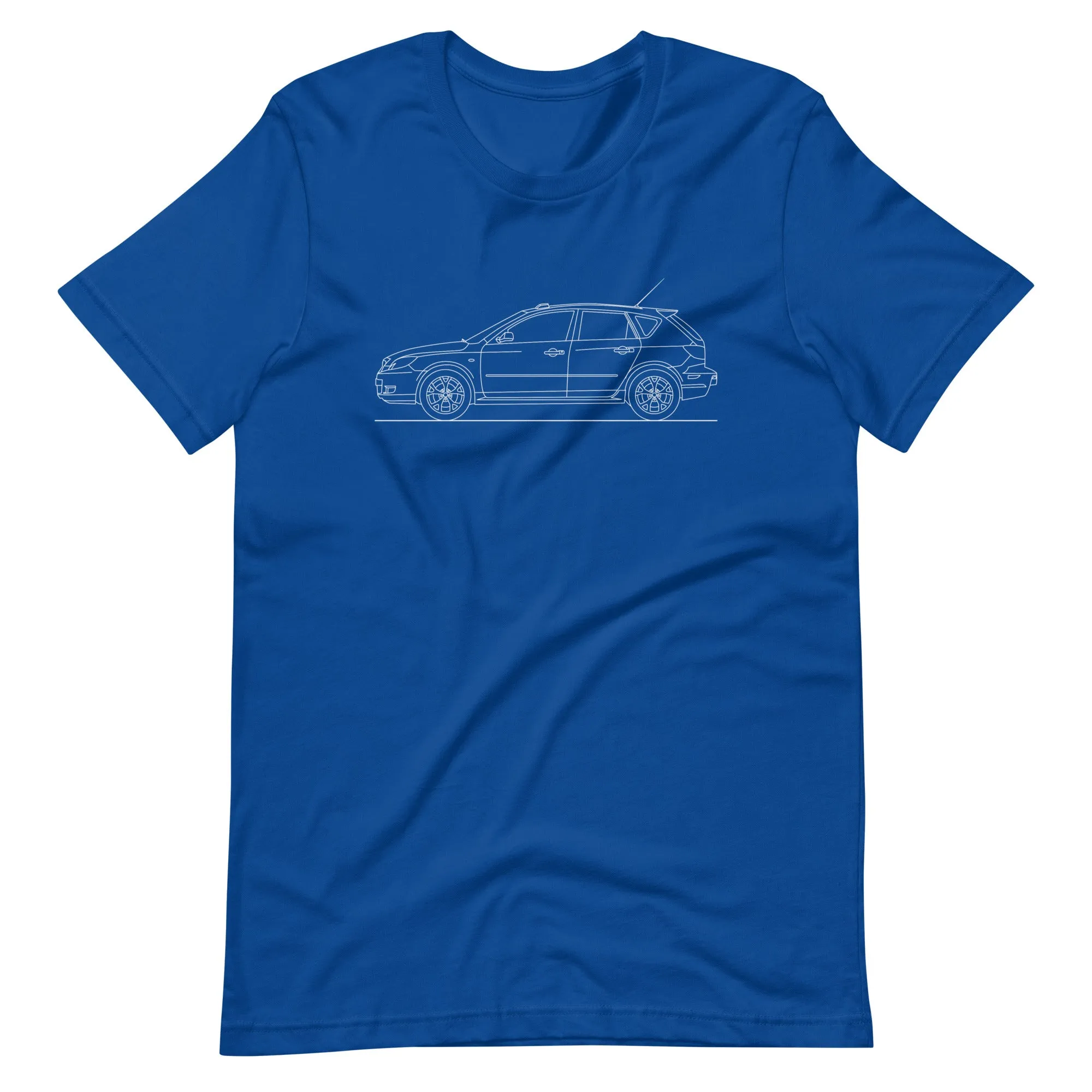 2008 Mazda 3 outline T-shirt