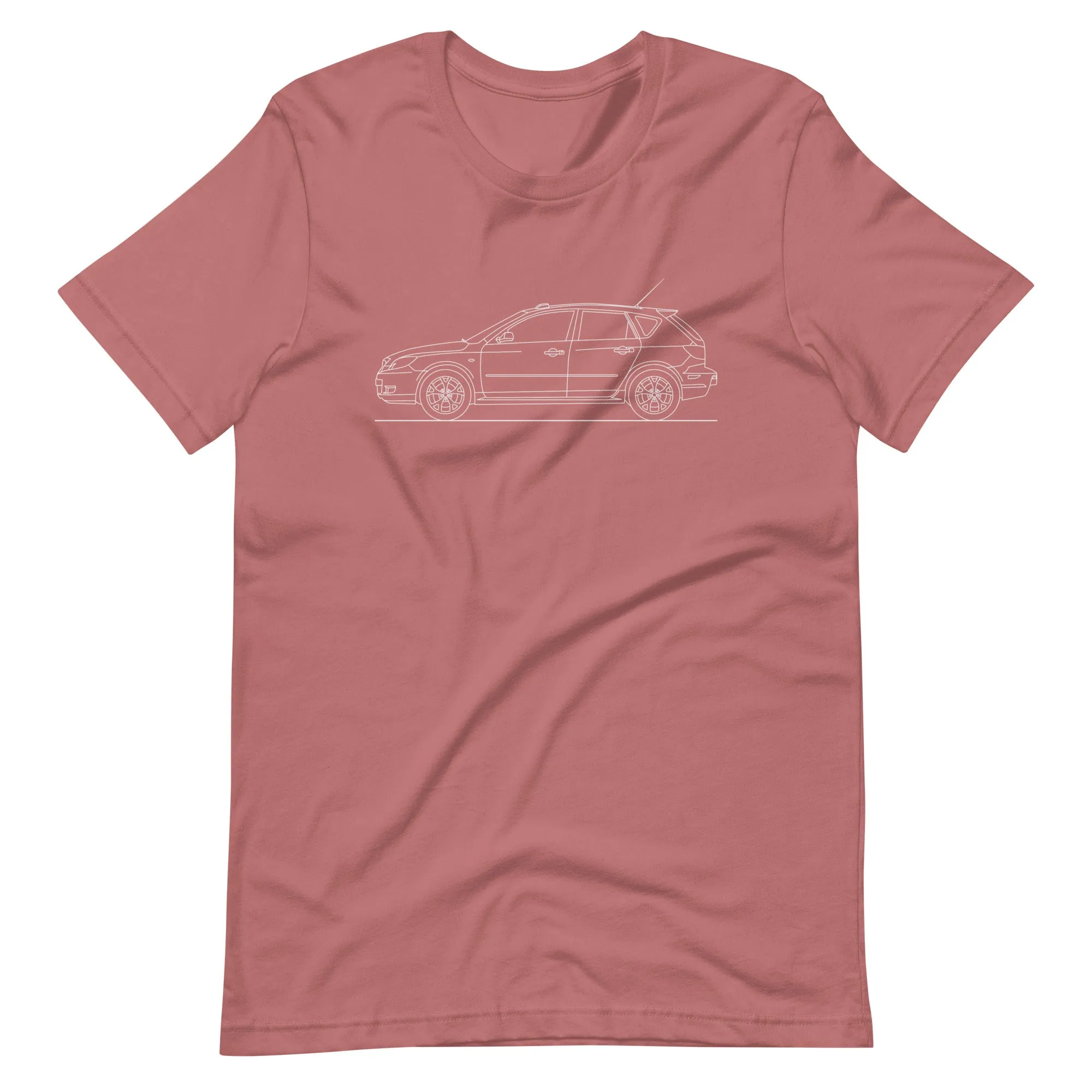 2008 Mazda 3 outline T-shirt