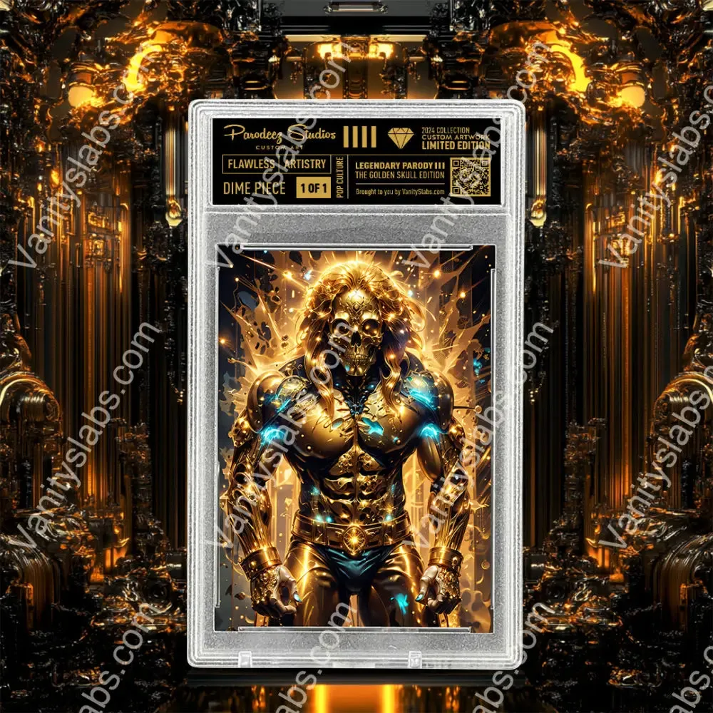2024 Golden Skull Collection - The Ultimate Warrior 2- One of One - Custom Card Number 18