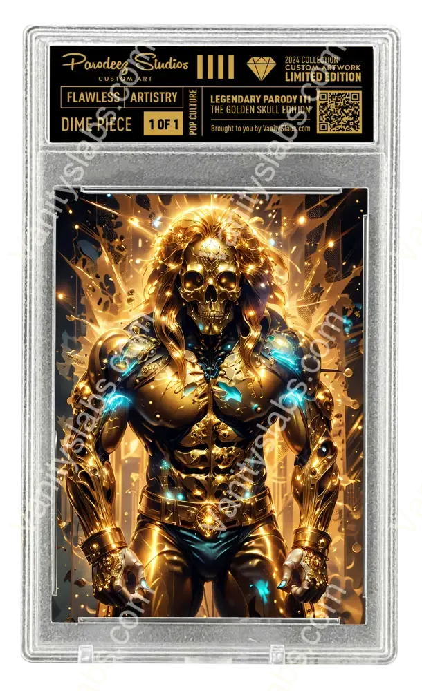 2024 Golden Skull Collection - The Ultimate Warrior 2- One of One - Custom Card Number 18