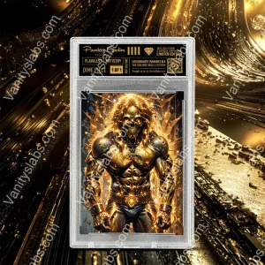 2024 Golden Skull Collection - The Ultimate Warrior - One of One - Custom Card Number 17