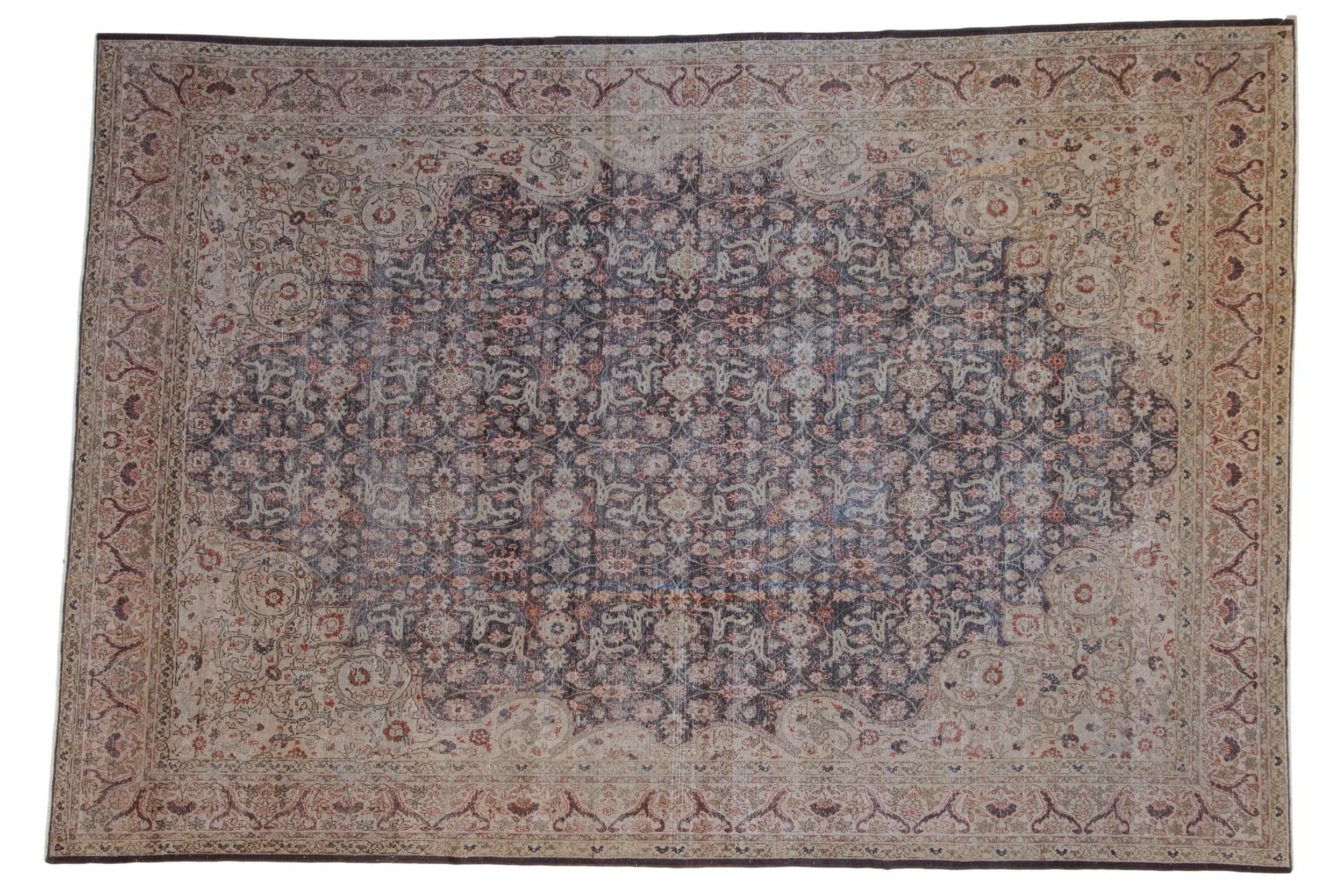 8x11.5 Vintage Distressed Sparta Carpet