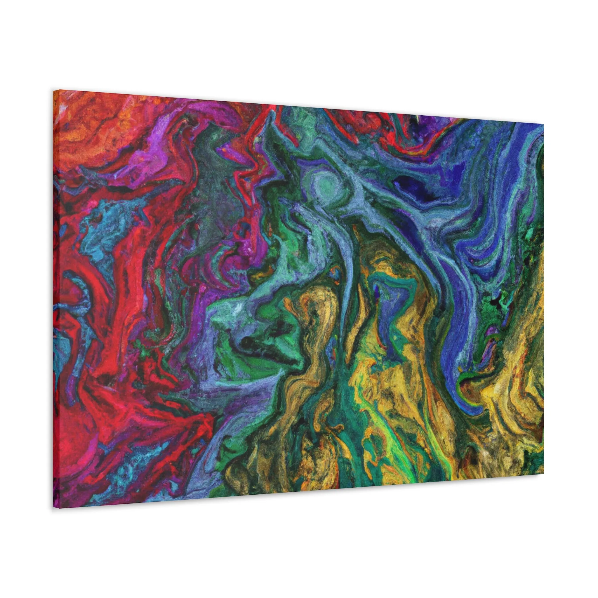Abstract Carvings - Canvas