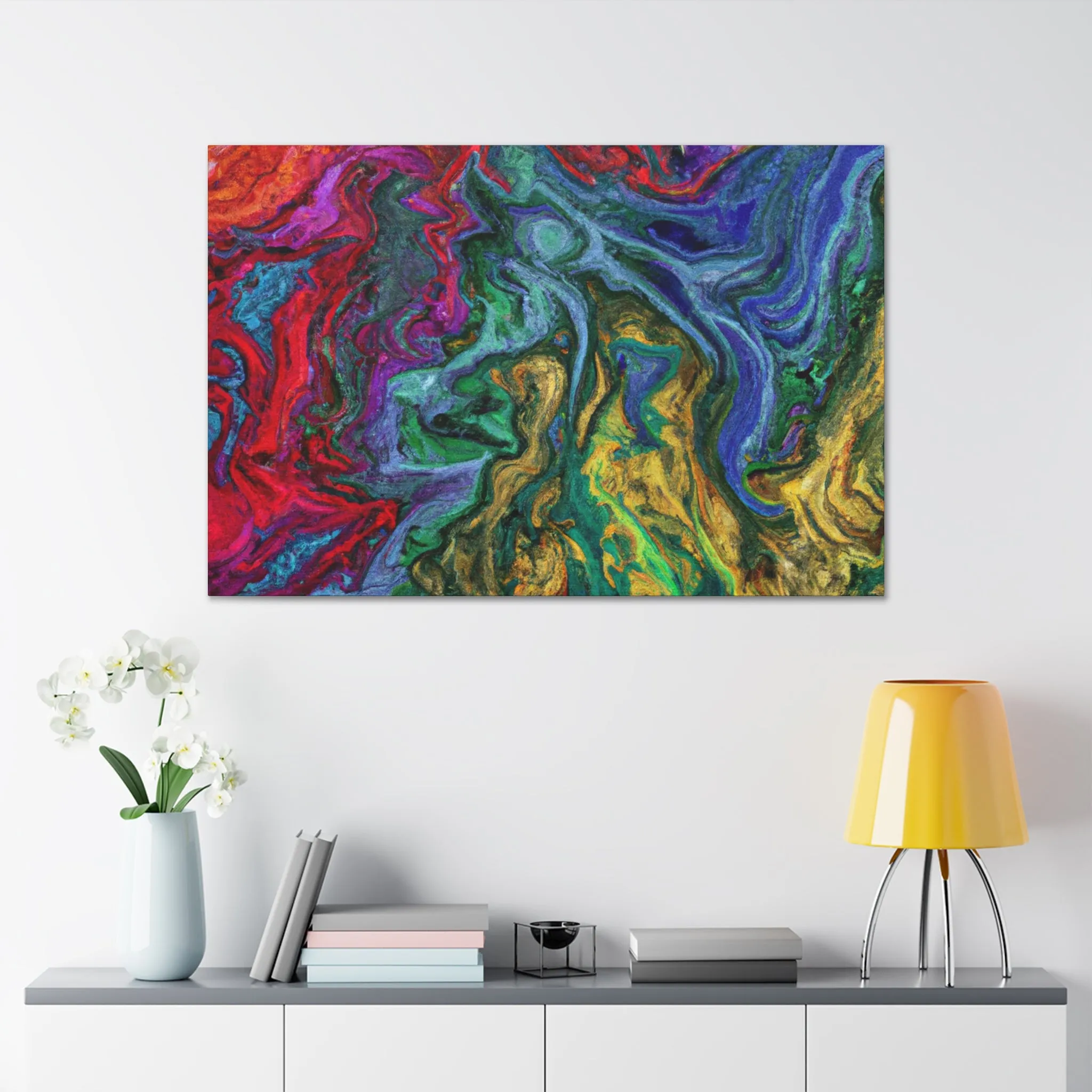 Abstract Carvings - Canvas