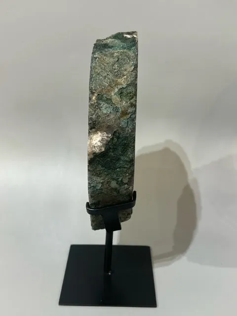Amethyst Ring on Custom Stand