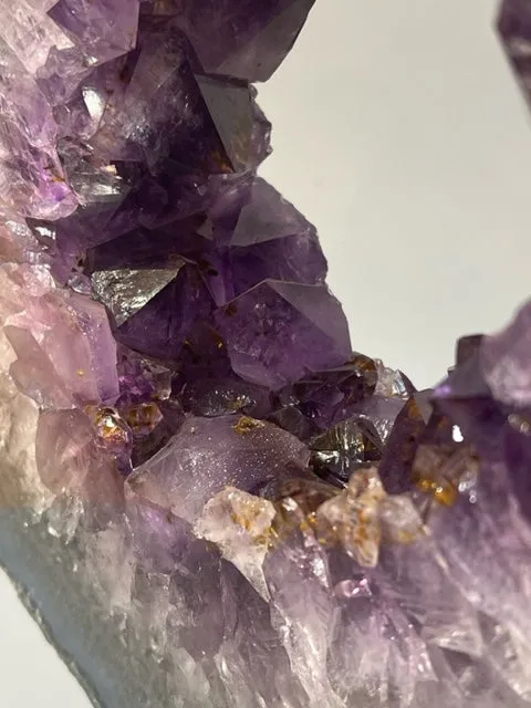 Amethyst Ring on Custom Stand