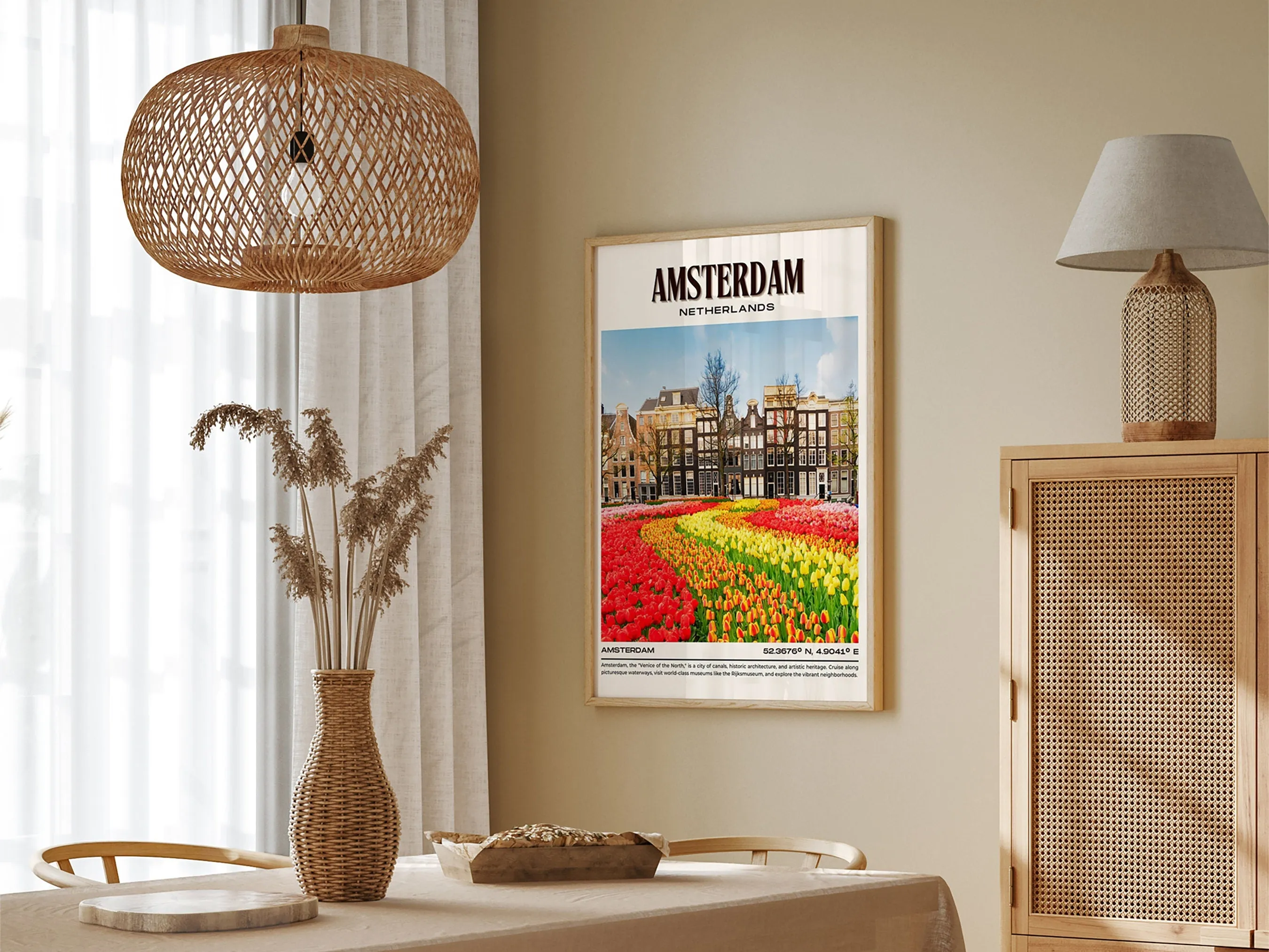 Amsterdam Vintage Wall Art, Netherlands