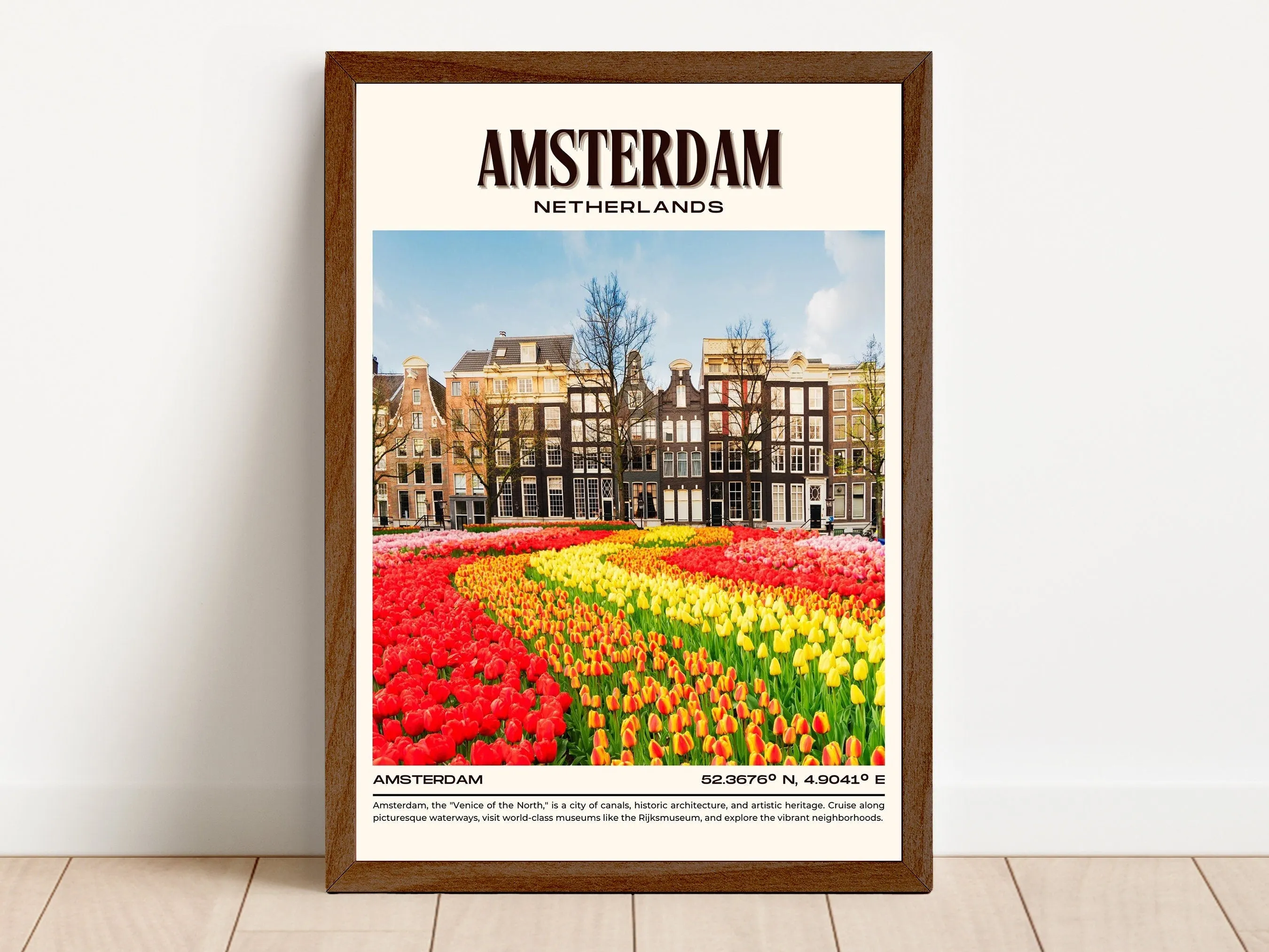 Amsterdam Vintage Wall Art, Netherlands