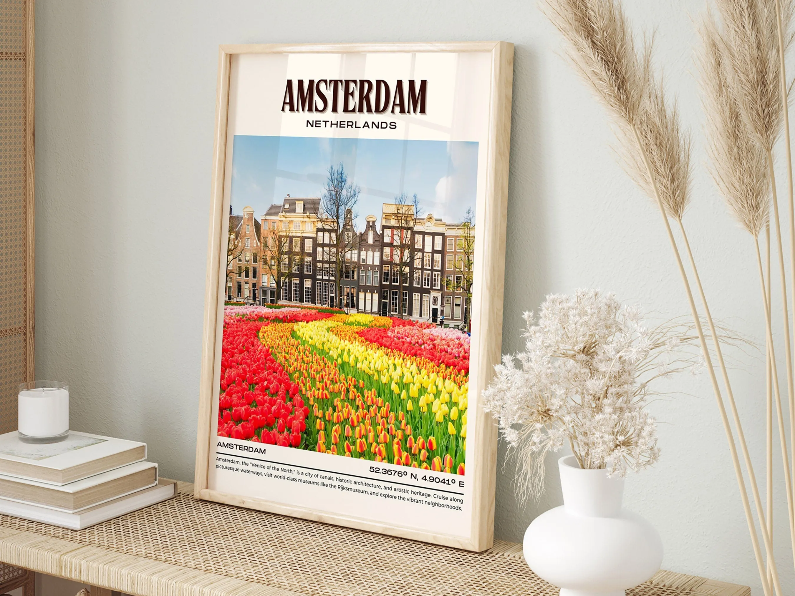 Amsterdam Vintage Wall Art, Netherlands
