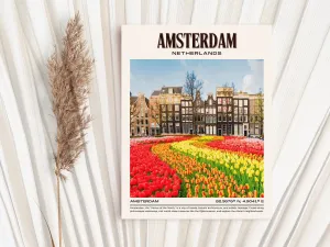 Amsterdam Vintage Wall Art, Netherlands