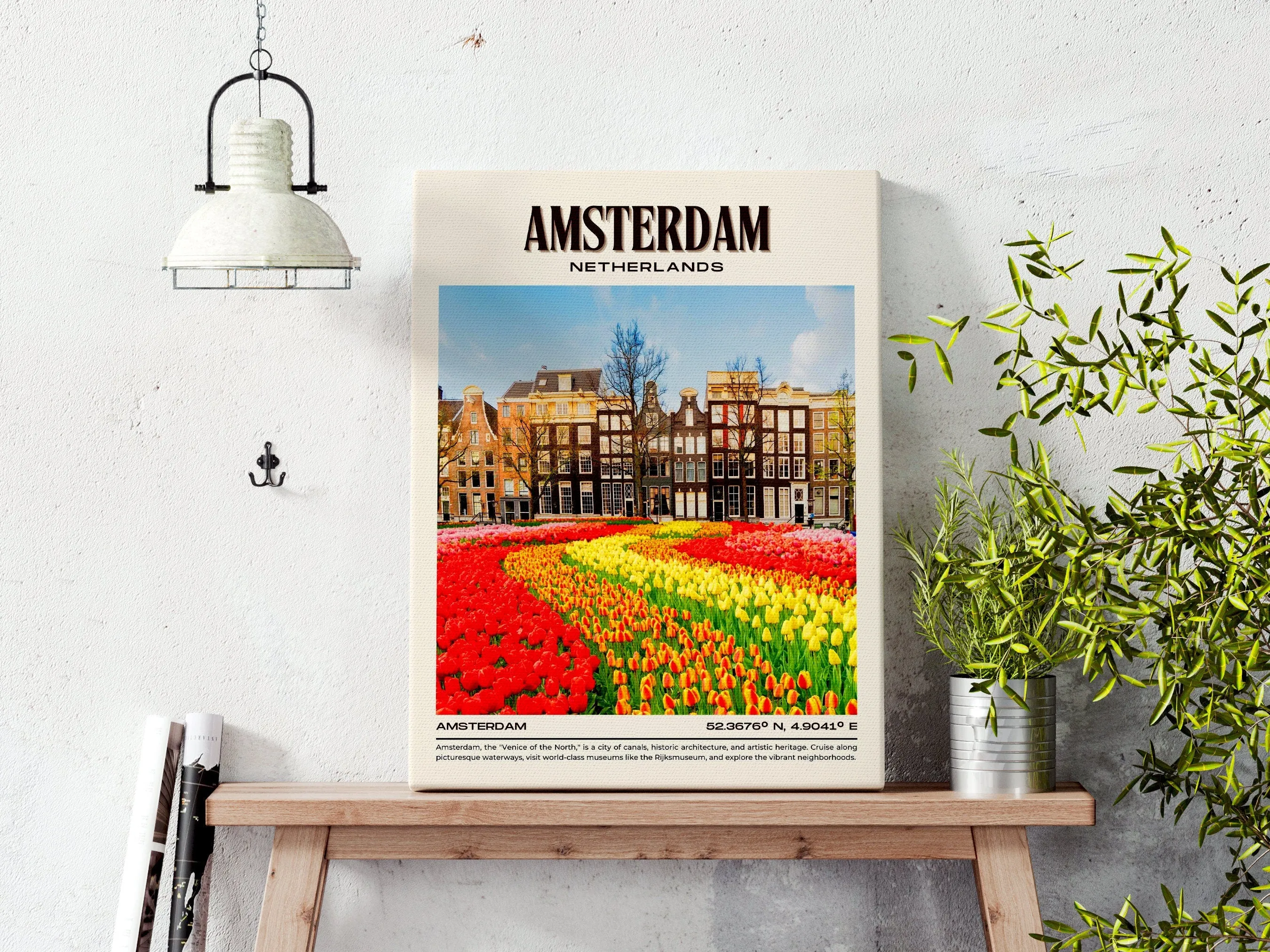 Amsterdam Vintage Wall Art, Netherlands
