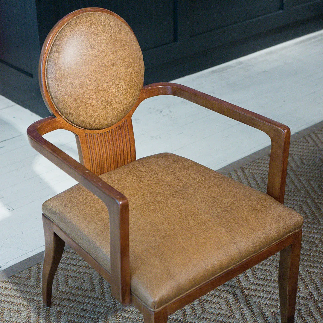 Antelope Arm Dining Chair - Luxe Home Furnishings