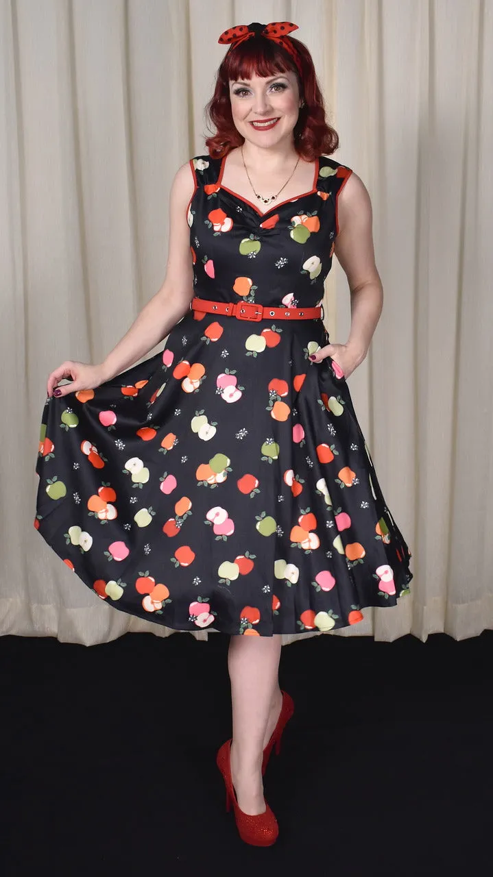 Apple Picking Swing Dress