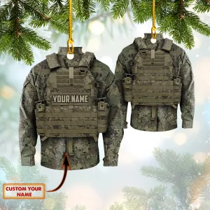 Army - Custom Shaped Ornament