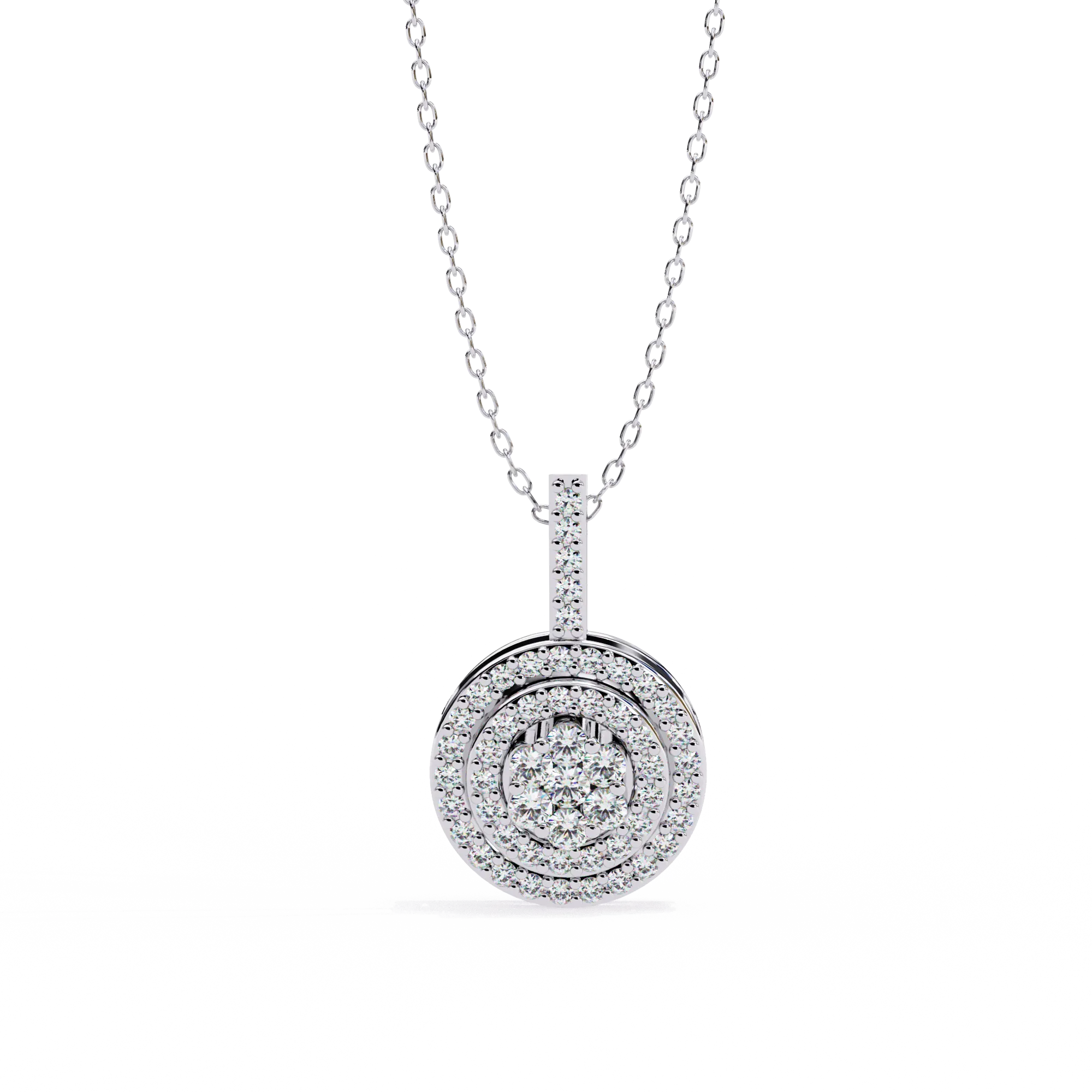 Artistic Cluster Pendant