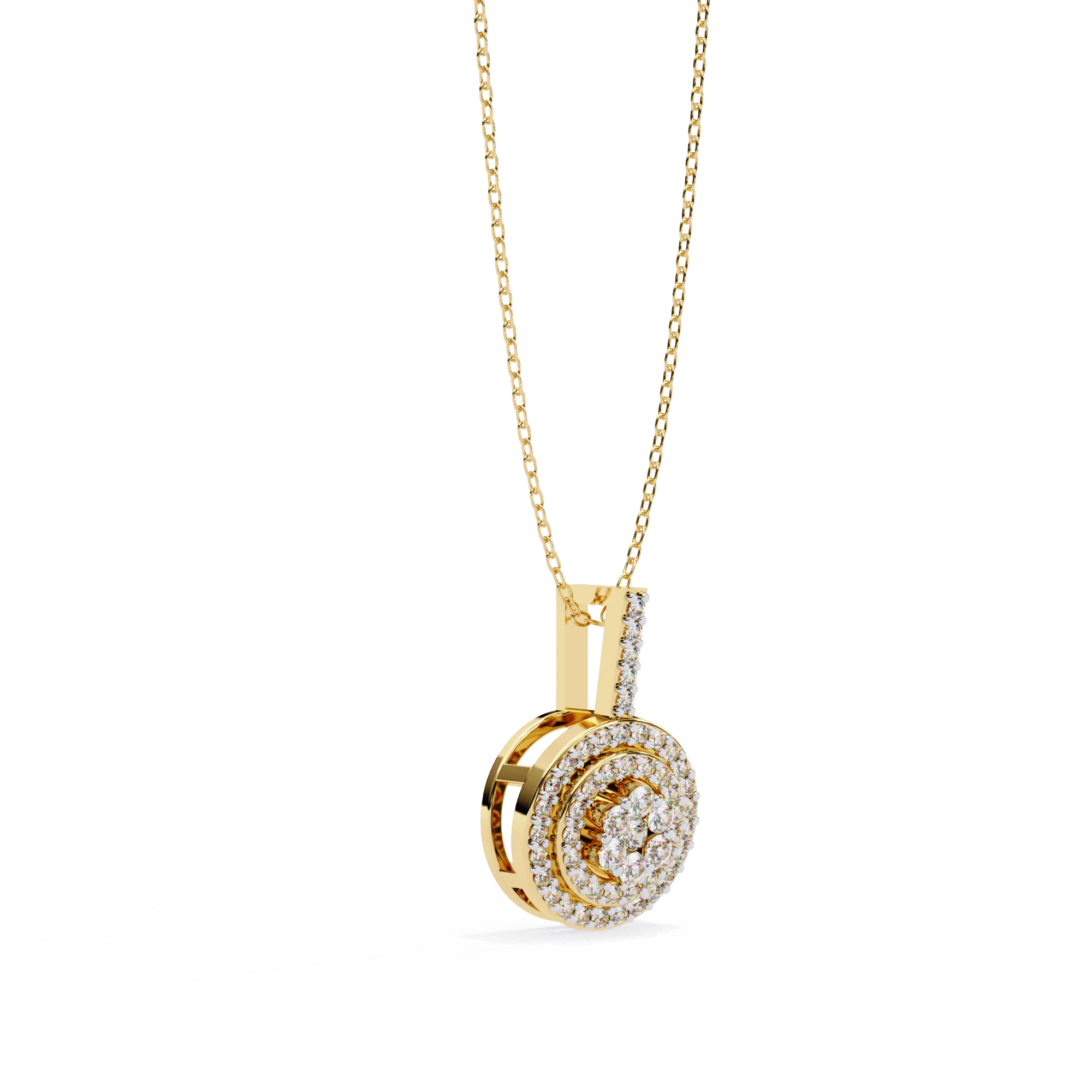 Artistic Cluster Pendant