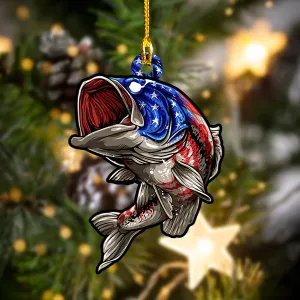 Bass Fish - Shaped Ornament 03