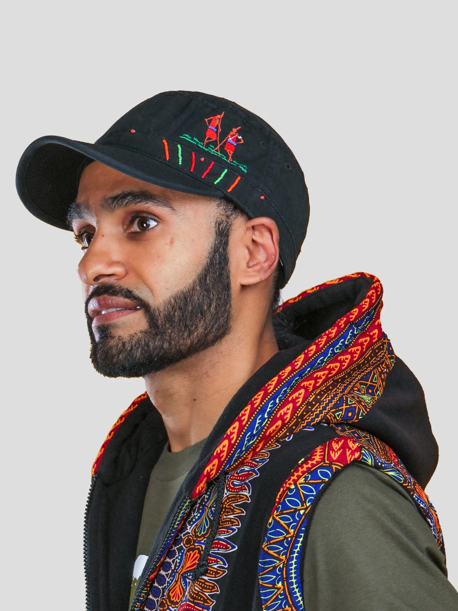Beaded Army Caps - Masai Warrior