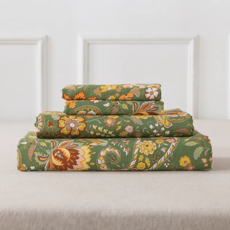 Bedding Sheets Set- Bohemian Damask