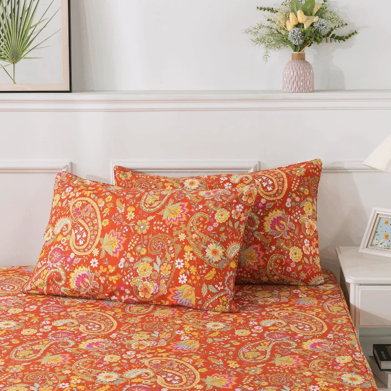 Bedding Sheets Set- Bohemian Damask