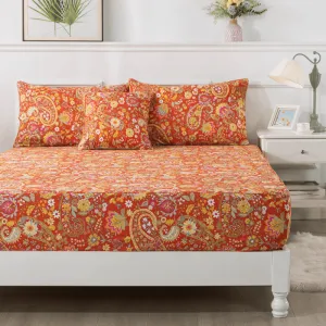 Bedding Sheets Set- Bohemian Damask