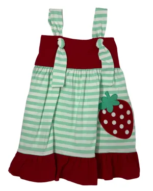 Berry Sweet Knot Tie Dress