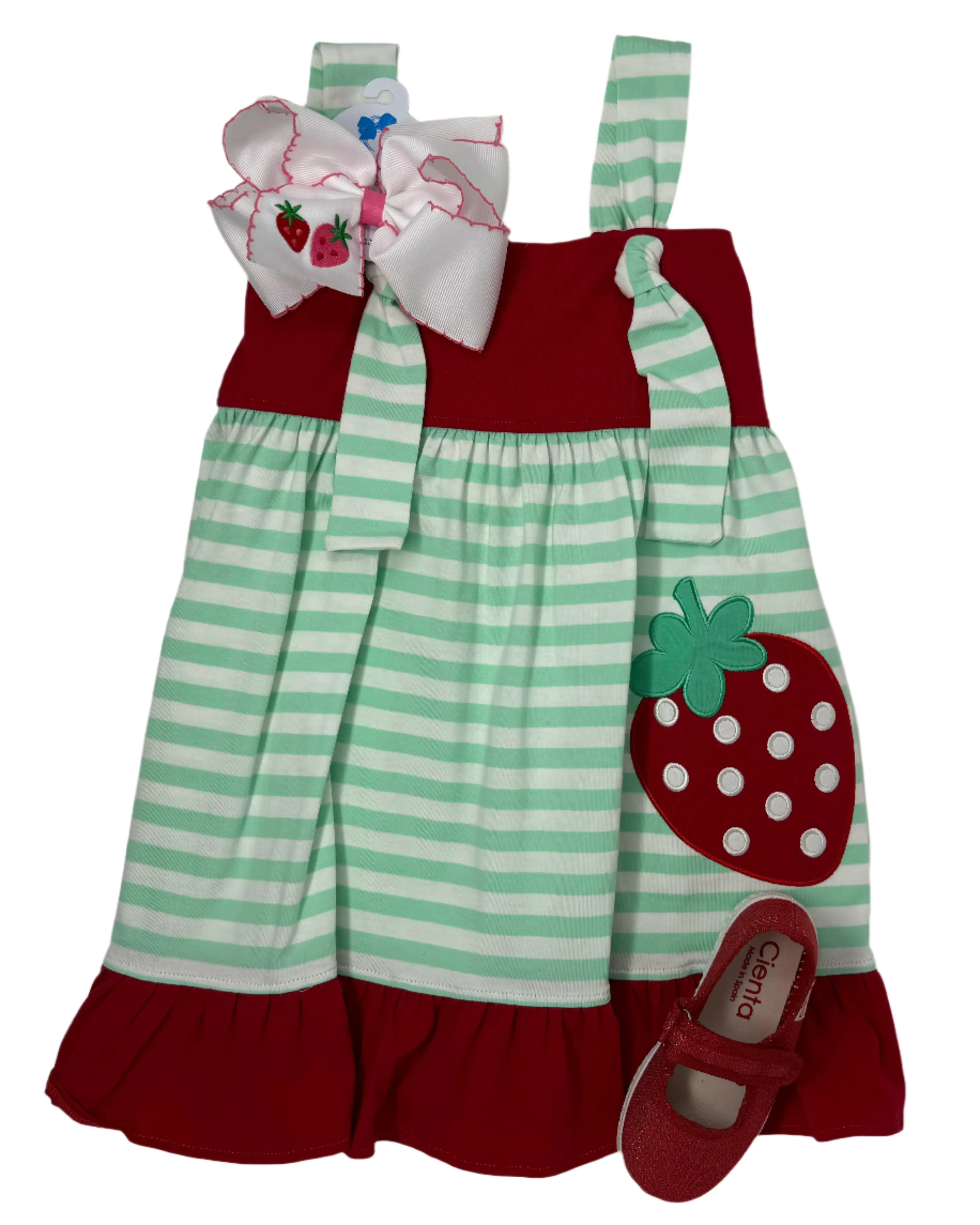 Berry Sweet Knot Tie Dress