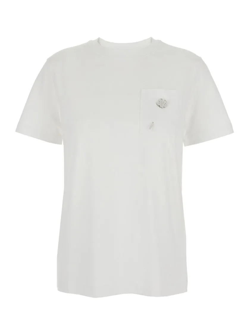 Boke Flower 2,0' White Crewneck T-Shirt