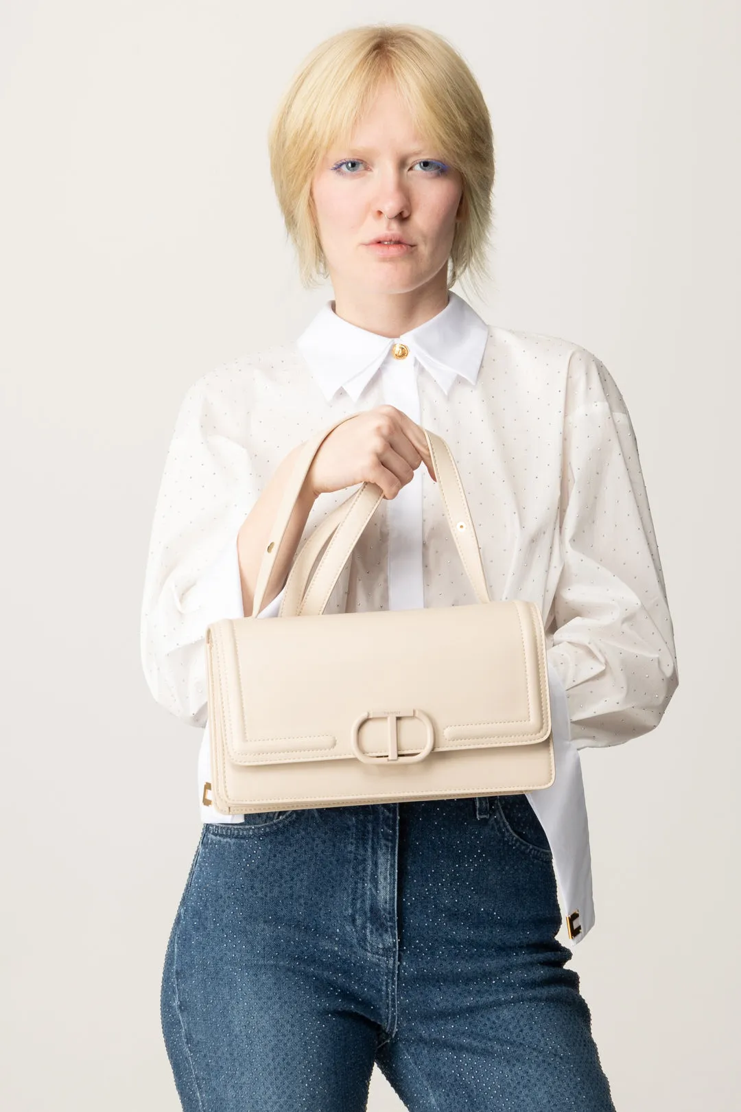 Borsa Rettangolare ‘brera’ con Apertura Oval T
