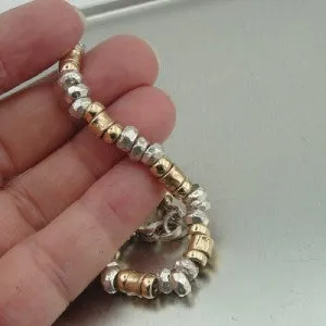 Bracelet 14k Yellow Gold Filled Sterling Silver Handmade  Hadar Designers (I b198)