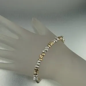 Bracelet 14k Yellow Gold Filled Sterling Silver Handmade  Hadar Designers (I b198)