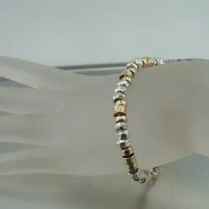 Bracelet 14k Yellow Gold Filled Sterling Silver Handmade  Hadar Designers (I b198)