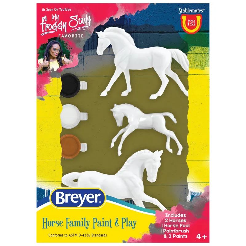 Breyer Toys Activity Mini Painting Horse Family