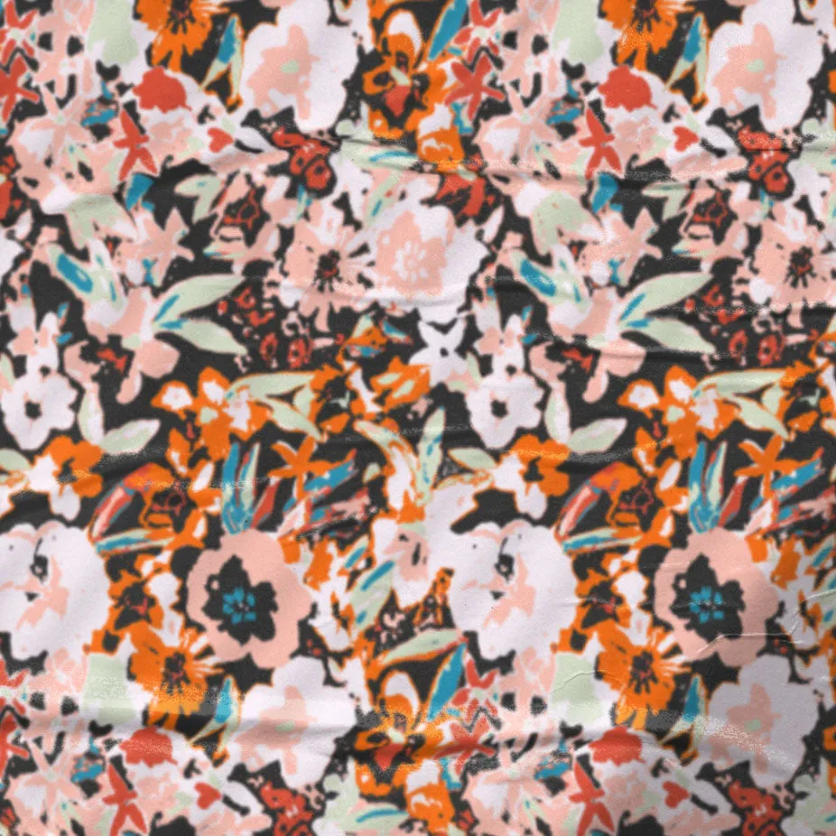 Broken floral surface pattern design