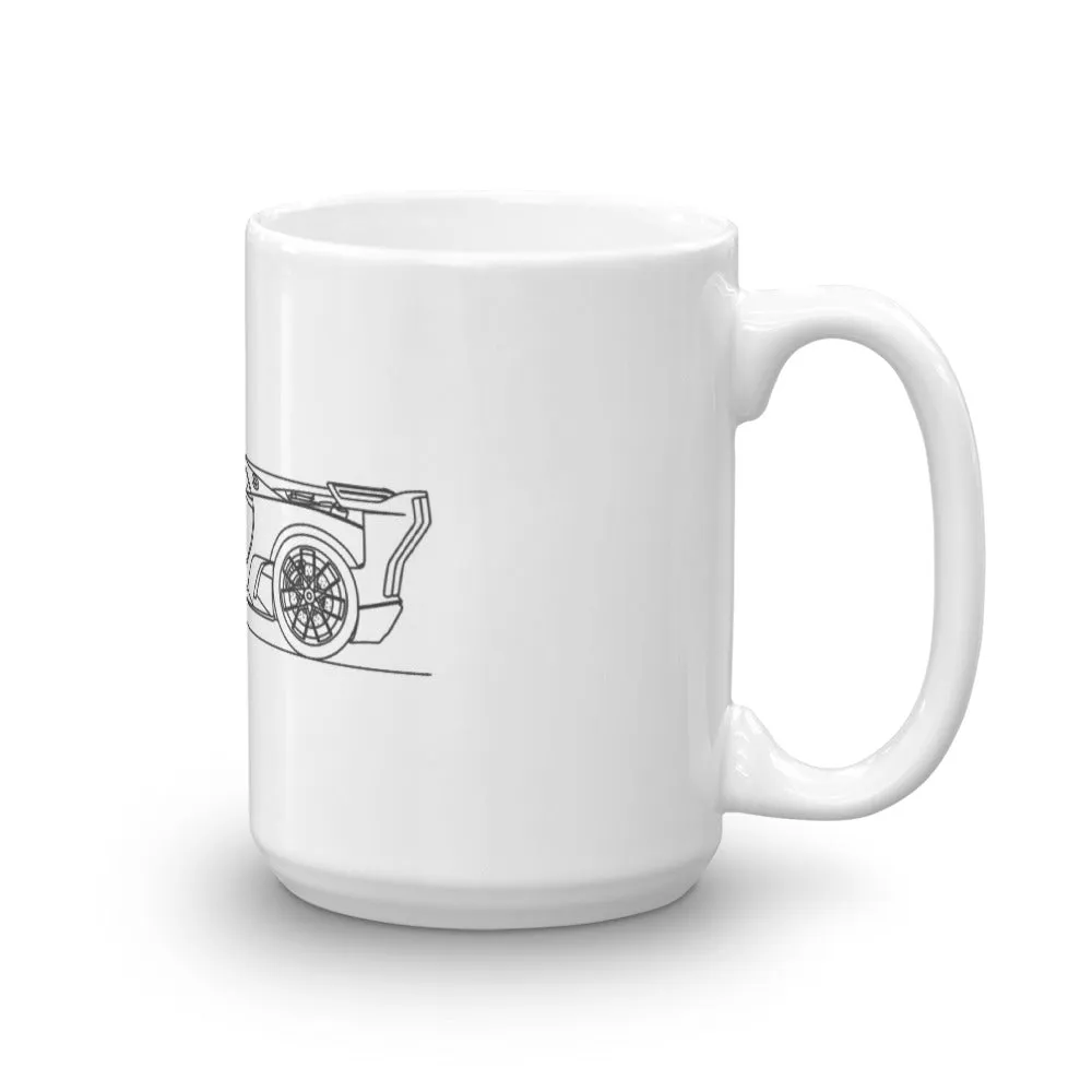 Bugatti Chiron Vision GT Silhouette Mug