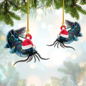 Catfish Fishing - Shaped Ornament - 529