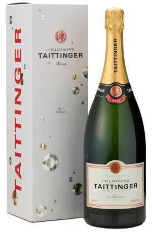 Champagne Taittinger Brut Réserve NV (Gift Boxed) | Magnum (150cl)