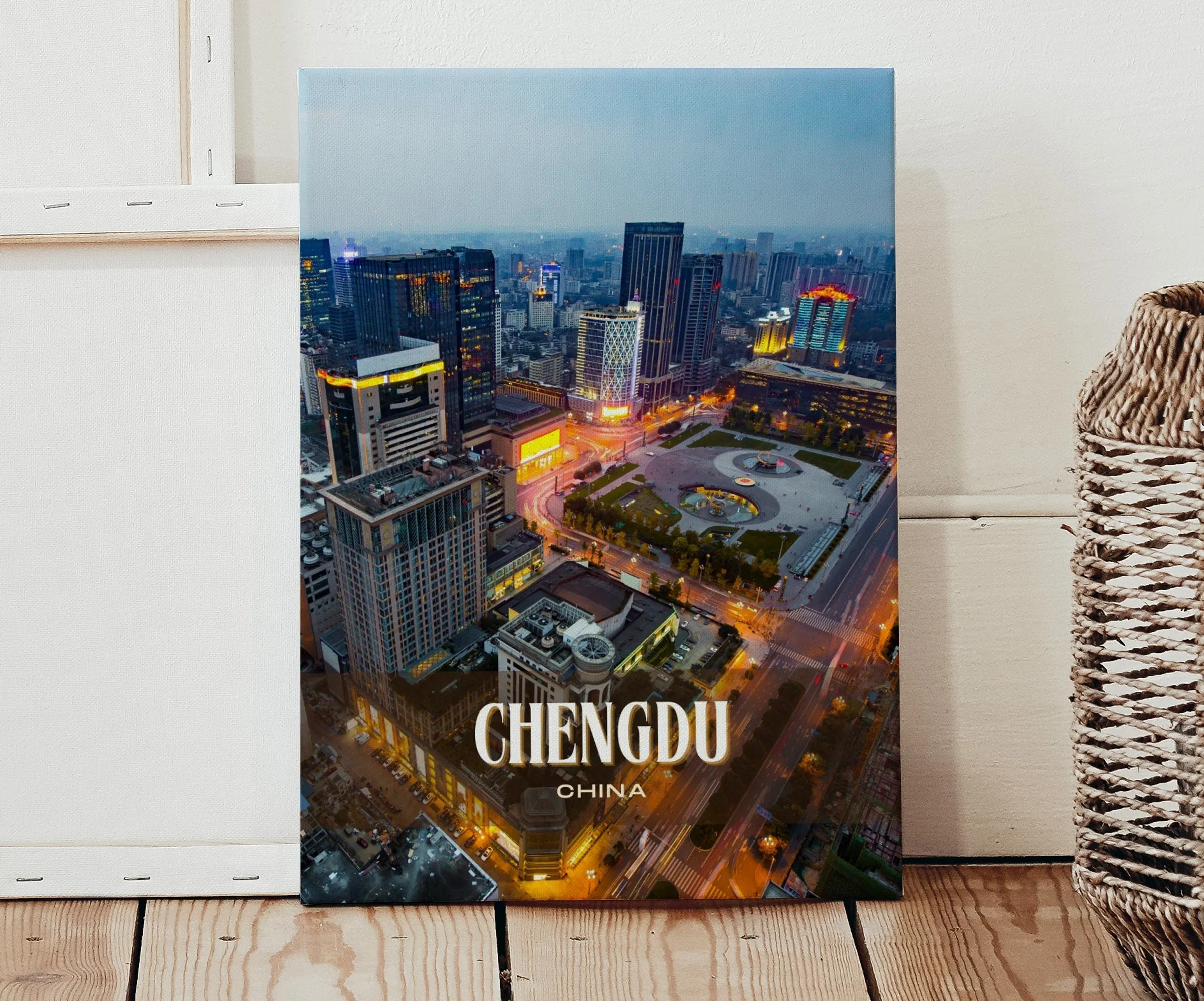 Chengdu Retro Wall Art, China