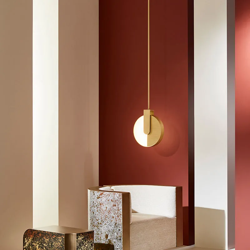 Circular Rotating Pendant Lamp