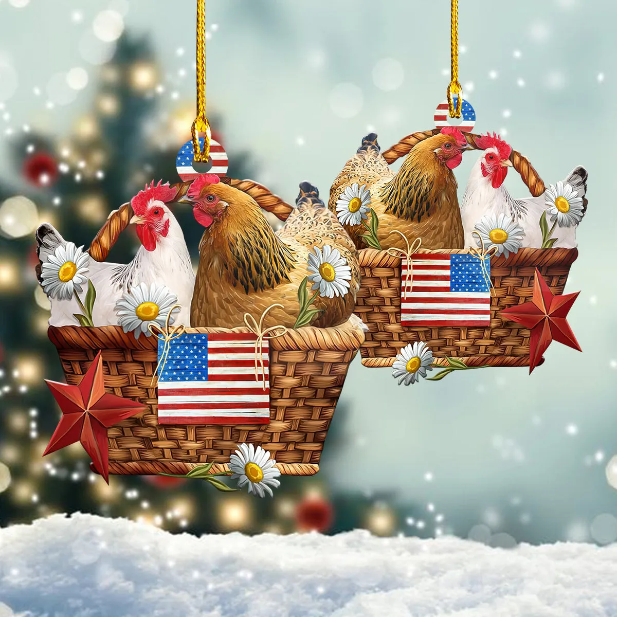 CK Couple - Shaped Ornament
