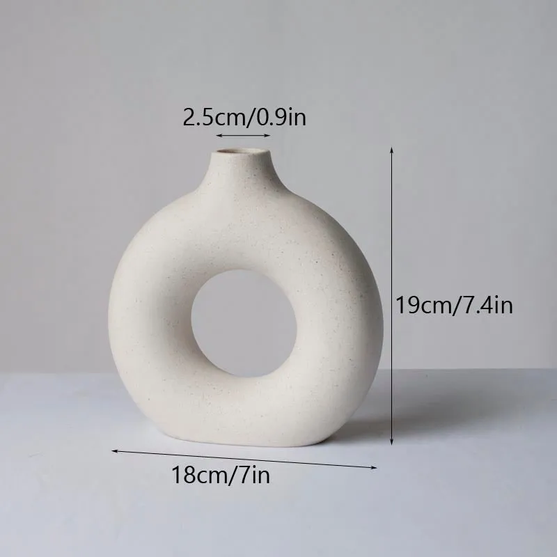 Claudine ceramic vases