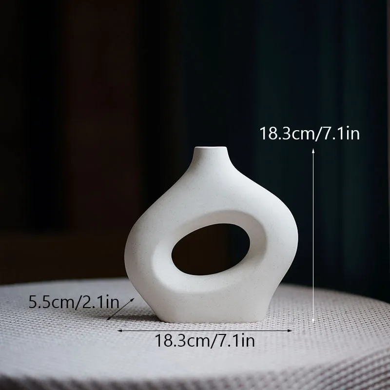 Claudine ceramic vases