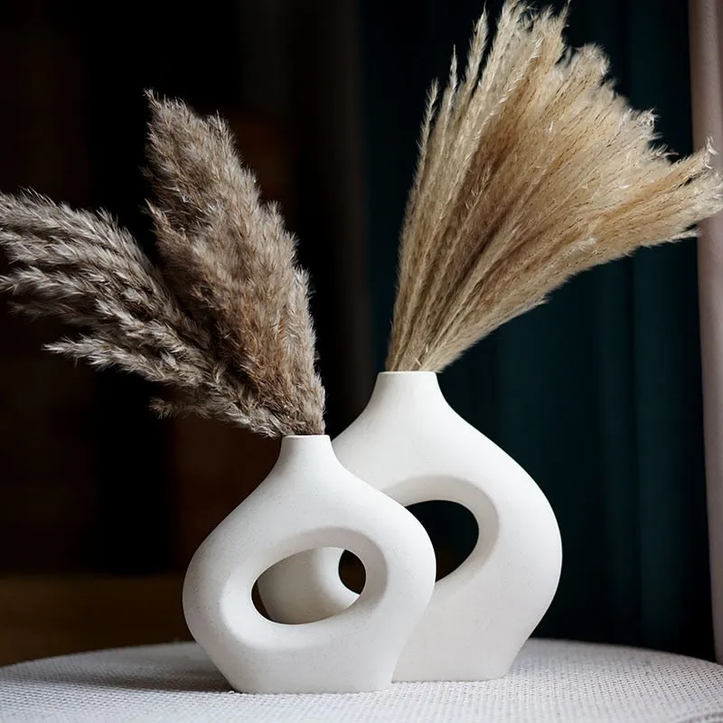 Claudine ceramic vases